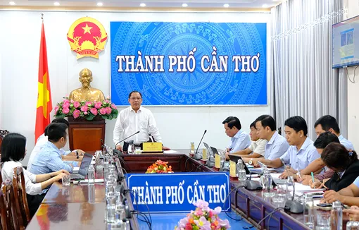 Lãnh đạo thành phố làm việc với Ban Quản lý Trung ương các dự án Thủy lợi