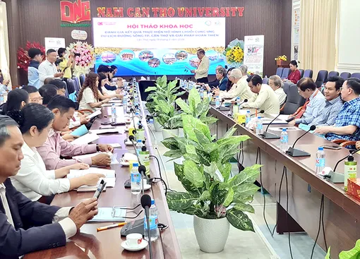 Hội thảo khoa học “Đánh giá kết quả thực hiện mô hình chuỗi cung ứng du lịch đường sông TP Cần Thơ và giải pháp hoàn thiện”