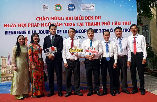 Sôi nổi Ngày hội Pháp ngữ năm 2026 tại TP Cần Thơ