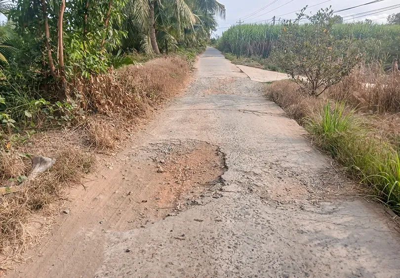 Cần sớm đầu tư, nâng cấp tuyến Huyện lộ 10