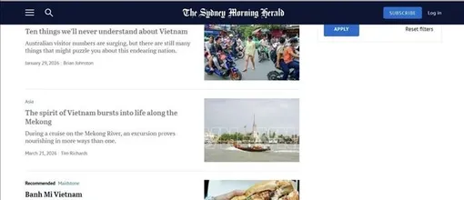Truyền thông Australia: Hồn Việt lan tỏa dọc dòng Mekong