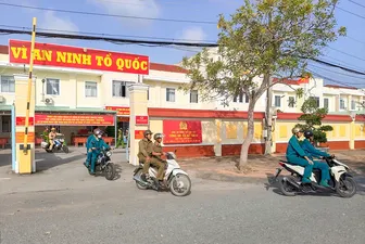 Công an xã Kế Sách quyết tâm “Vững bình yên, trọn niềm tin nhân dân”