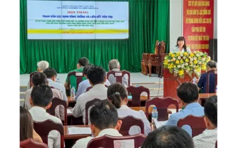 Thúc đẩy phát triển vùng lúa chất lượng cao và phát thải thấp