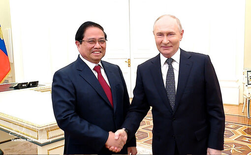 Vietnamese Prime Minister meets Russian President in Moscow