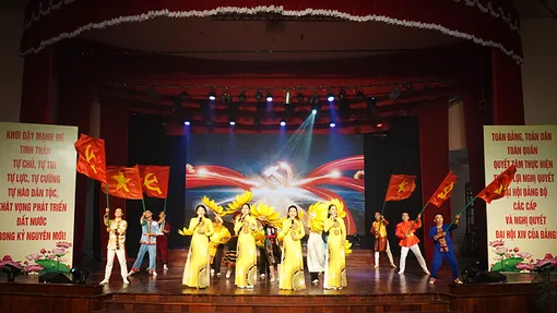 Cần Thơ tham gia liên hoan chào mừng thành công Đại hội Đảng và Bầu cử Quốc hội, HĐND các cấp