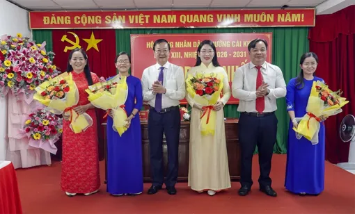 HĐND phường Cái Khế bầu các chức danh HĐND, UBND phường