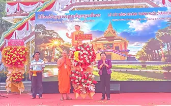 Khánh thành Ngôi chánh điện chùa Prếk Om Pu