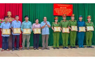 Công an xã Kế Sách xây dựng địa bàn ấp, xã không ma túy