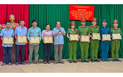 Công an xã Kế Sách xây dựng địa bàn ấp, xã không ma túy