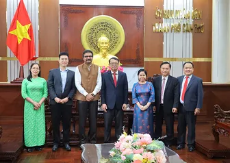 Lãnh đạo thành phố tiếp Tổng Lãnh sự Ấn Độ tại TP Hồ Chí Minh