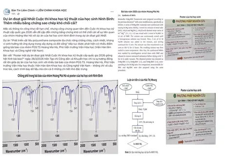 Bộ Giáo dục và Đào tạo xác minh làm rõ nghi vấn về dự án đạt giải thi khoa học kỹ thuật quốc gia