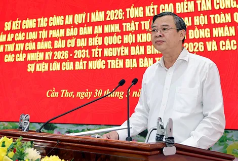 Công an TP Cần Thơ hoàn thành xuất sắc nhiệm vụ giữ gìn an ninh trật tự