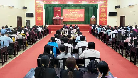 Xã An Thạnh triển khai Nghị quyết Đại hội XIV của Đảng và các nghị quyết của Trung ương