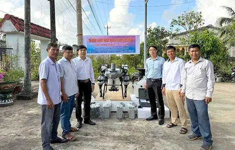 Quỹ Thiện Tâm hỗ trợ vốn ban đầu trị giá 1 tỉ đồng cho Hợp tác xã mua sắm máy móc