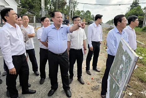 Lãnh đạo TP Cần Thơ kiểm tra tiến độ thi công nhiều công trình giao thông trọng điểm