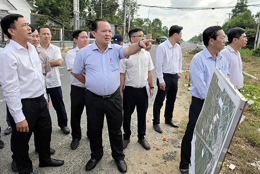 Lãnh đạo TP Cần Thơ kiểm tra tiến độ thi công nhiều công trình giao thông trọng điểm