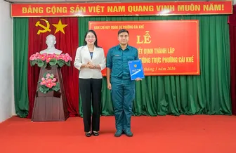 Xây dựng lực lượng dân quân tự vệ vững mạnh