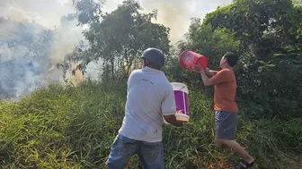 Nguy cơ hỏa hoạn do đốt cỏ, rác