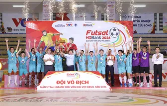 Từ giải futsal sinh viên ĐBSCL 2026, kỳ vọng mở thêm sân chơi thể thao