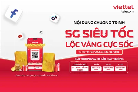 Viettel Cần Thơ triển khai chương trình “5G siêu tốc - Lộc vàng cực sốc”