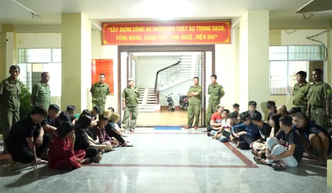 Khởi tố 6 đối tượng có hành vi “Gây rối trật tự công cộng” tại phường Sóc Trăng