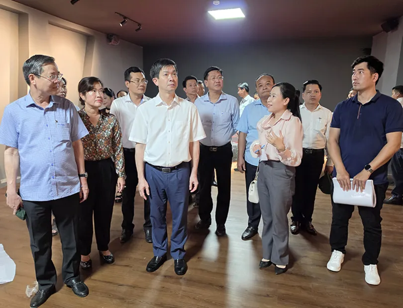 Lãnh đạo TP Cần Thơ kiểm tra Dự án Khu Di tích lịch sử Lộ Vòng Cung