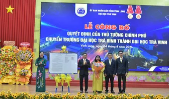 Công bố quyết định chuyển Trường Đại học Trà Vinh thành Đại học Trà Vinh