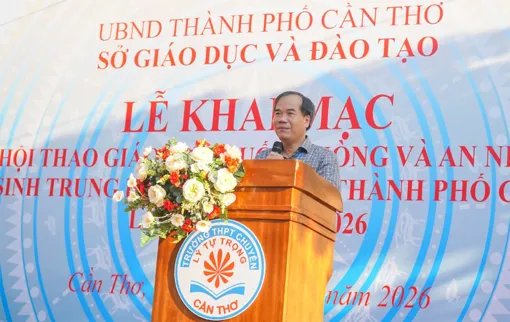 Khai mạc Hội thao Giáo dục quốc phòng và an ninh học sinh THPT TP Cần Thơ lần thứ I năm 2026