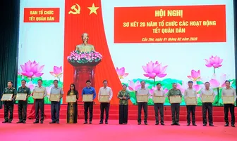 Lực lượng vũ trang TP Cần Thơ thực hiện tốt công tác tuyên huấn