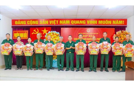 Cựu chiến binh quyết tâm giữ vững “trận địa” tư tưởng của Đảng