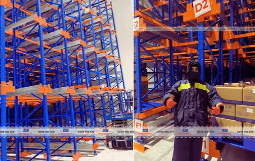 Kệ công nghiệp - đơn vị cung cấp kệ kho lạnh tối ưu kho hiện đại