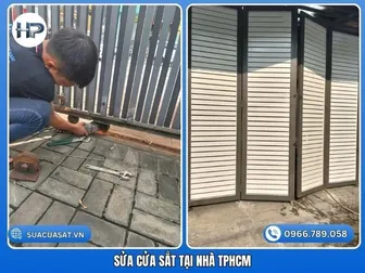 Địa chỉ sửa cửa sắt tại nhà TP Hồ Chí Minh - Thợ sửa cửa sắt 24/7