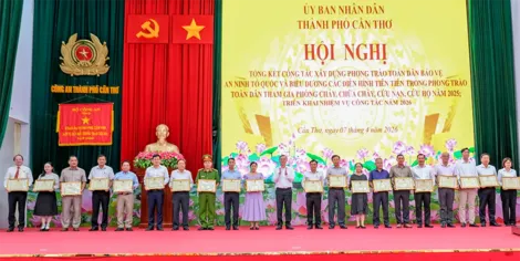 Phát huy hiệu quả các phong trào, xây dựng thế trận an ninh nhân dân vững chắc
