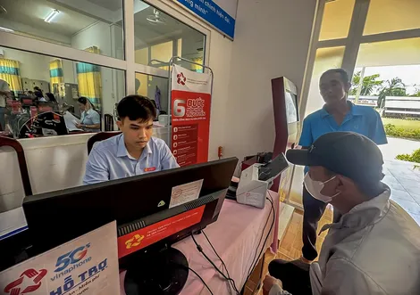 Danh mục thành phần hồ sơ của 10 thủ tục hành chính được thay thế bằng dữ liệu điện tử