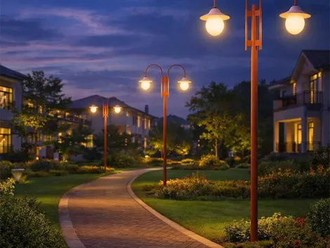 VNLICO - Đẳng cấp ánh sáng với trụ đèn trang trí tinh tế