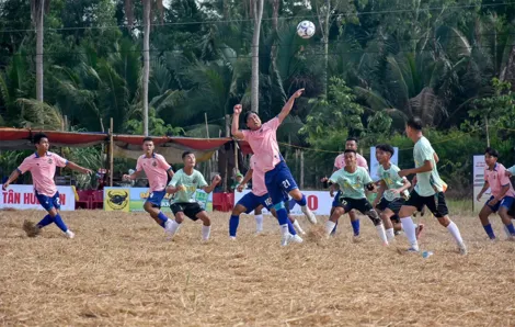 Khai mạc Giải Bóng đá Nông dân Khmer khu vực ĐBSCL năm 2026 - tranh Cúp Bình Điền