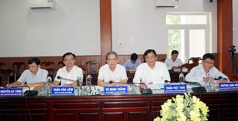 Tìm phương án tháo gỡ khó khăn cho Cụm công nghiệp Ngã Năm