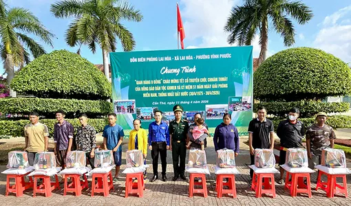 “Gian hàng 0 đồng” mừng Tết Chôl Chnăm Thmây