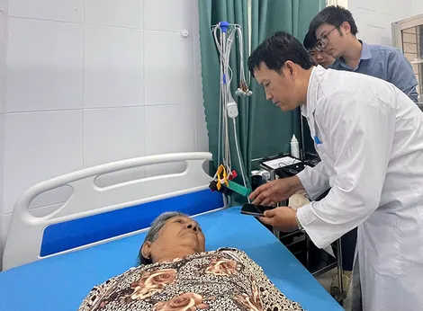 Tầm soát bệnh tim mạch bằng ứng dụng AI tại trạm y tế