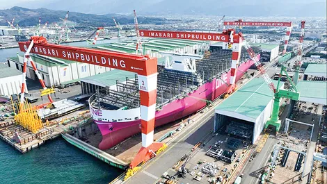 Nhật tham vọng vực dậy ngành đóng tàu 