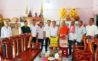 Đồng bào Khmer hân hoan đón Tết Chôl Chnăm Thmây