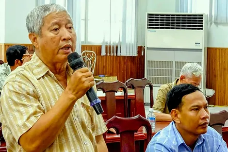 Người có uy tín góp sức giữ gìn an ninh, trật tự