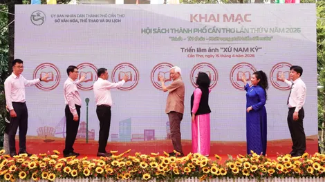 Khai mạc Hội Sách TP Cần Thơ năm 2026