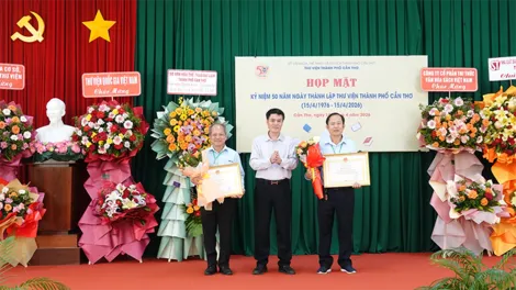 Kỷ niệm 50 năm Ngày thành lập Thư viện TP Cần Thơ