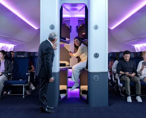 Air New Zealand sắp có khoang ngủ trên máy bay