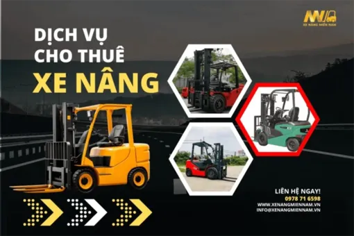 Xe nâng miền Nam - Dịch vụ cho thuê xe nâng tại TP Hồ Chí Minh uy tín, giá tốt