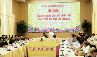 Rút kinh nghiệm công tác tuyển chọn và gọi công dân nhập ngũ năm 2026
