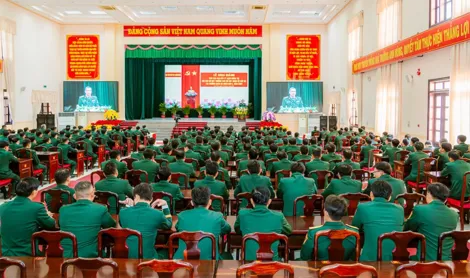 Học viện Chính trị - Quân khu 9 khai giảng đào tạo cao cấp lý luận chính trị