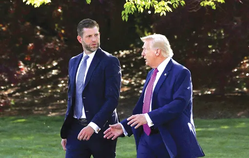 Con trai Tổng thống Trump tháp tùng cha thăm Trung Quốc