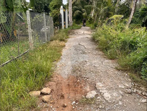 Tuyến đường liên ấp thuộc xã Vĩnh Thuận Đông xuống cấp nghiêm trọng